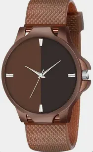 CLASSY leather wristwatch